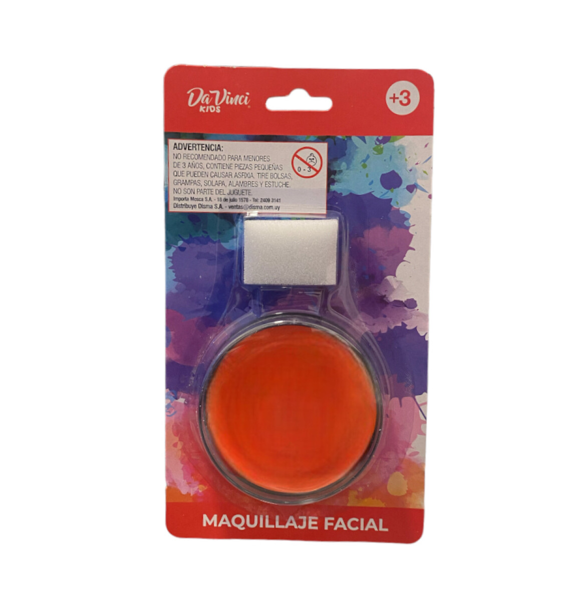 Maquillaje Facial Da Vinci - Naranja 