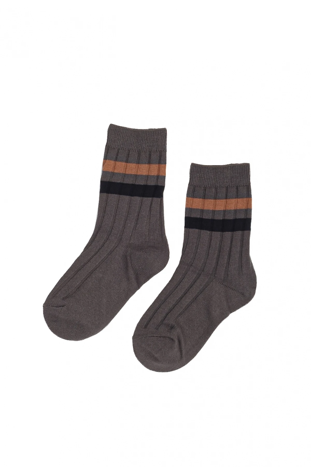 Medias Kids Rib Gris