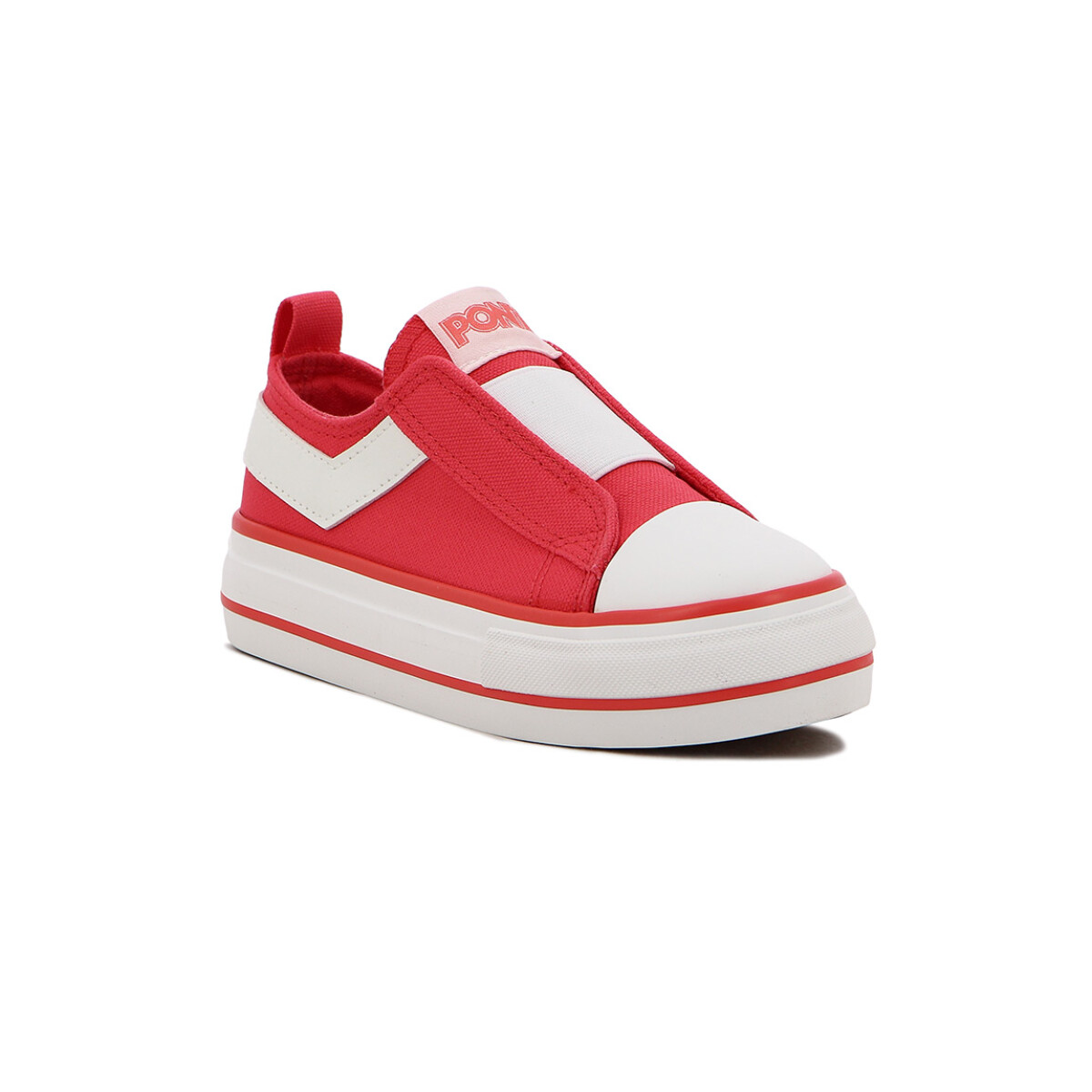 Pony Calzado High Elastico Casual Classic Kids- Coral - Coral 