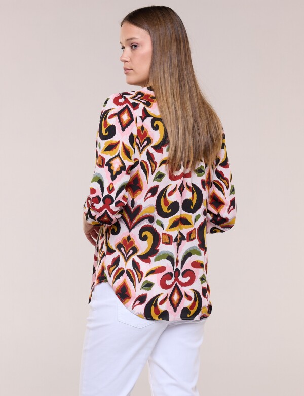 Blusa Print MULTI/ROSA