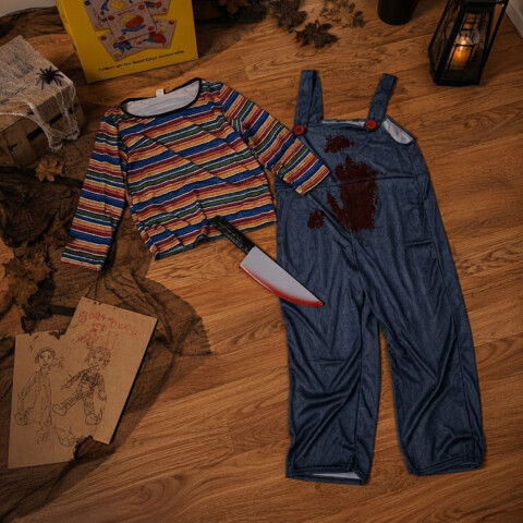 Disfraz De Chucky Infantil Disfraz De Chucky Infantil