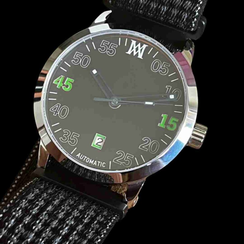 Reloj Mauer Pilots 36 mm Emerald