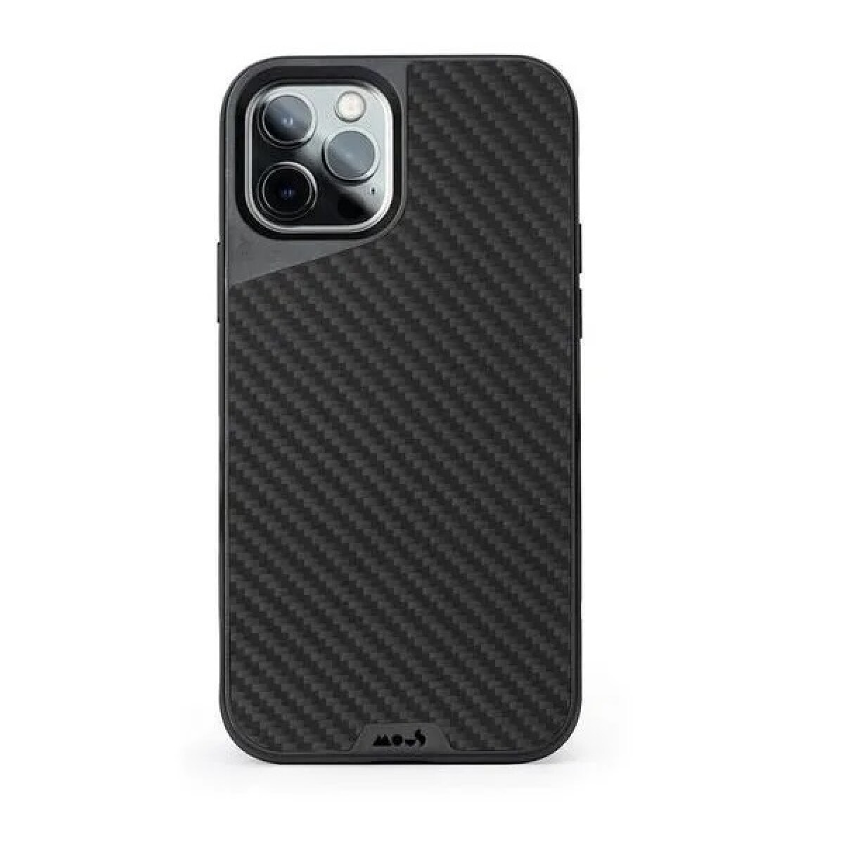 Case MOUS Carbon Para IPHONE 12/12 Pro - Negro 