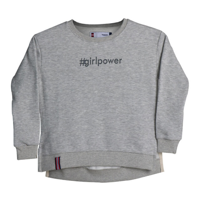 Buzo Infantil Topper Overzide Kids Gris