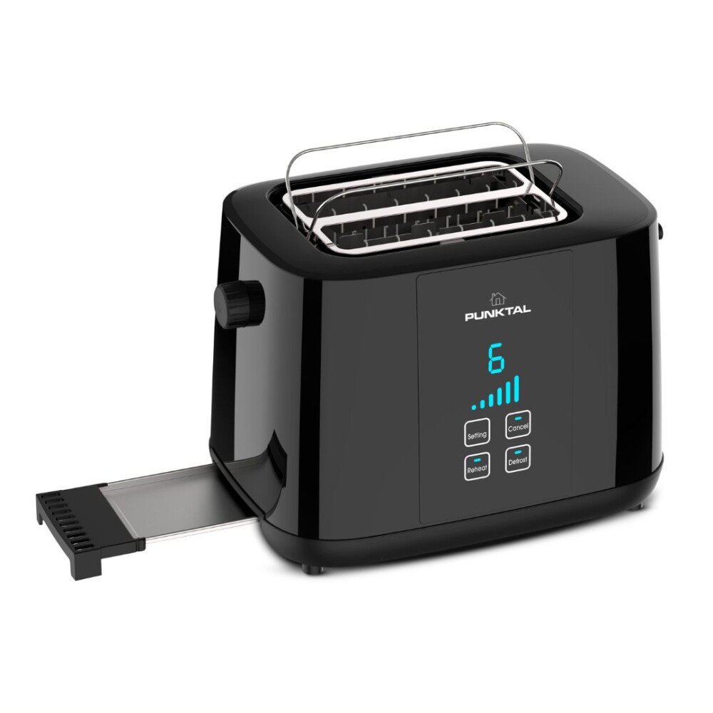 Tostadora Digital Black - Modelo PK- 632 TD - Punktal Tostadora Digital Black - Modelo PK- 632 TD - Punktal