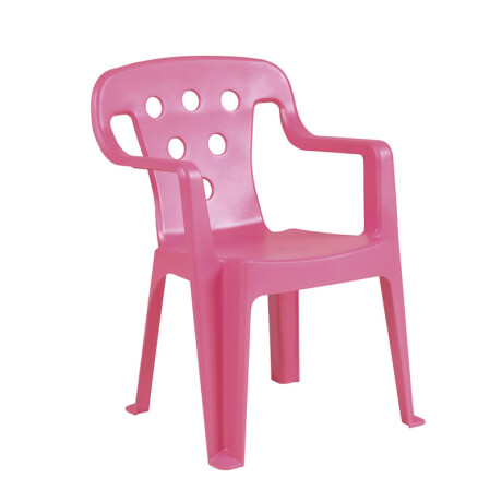 Silla MOR Plástica KIDS Niños con apoya brazos Rosado