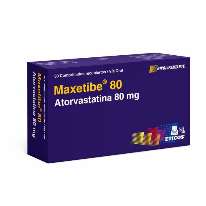 MAXETIBE 80 MG. CJ X 30 COMP. única
