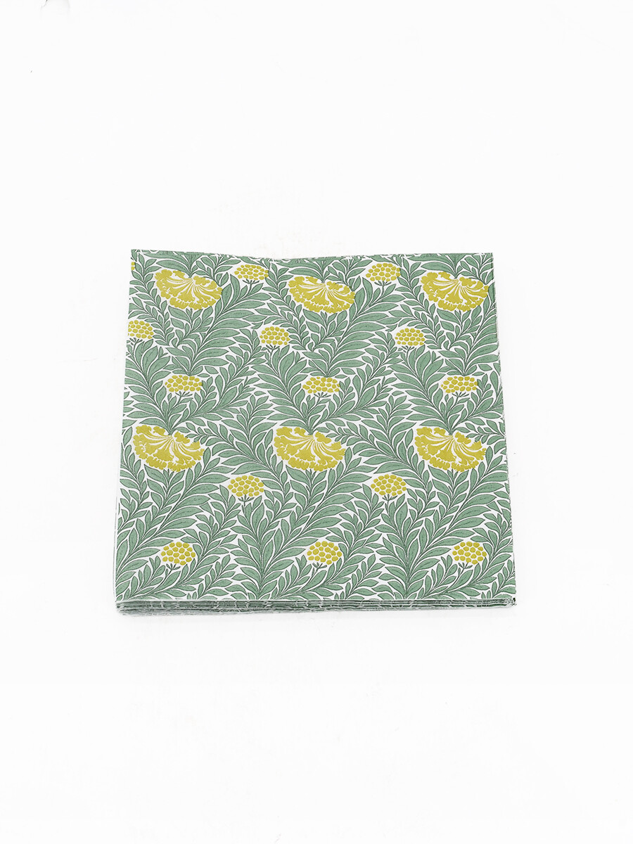 SERVILLETAS PAPEL X 20 - VERDE 