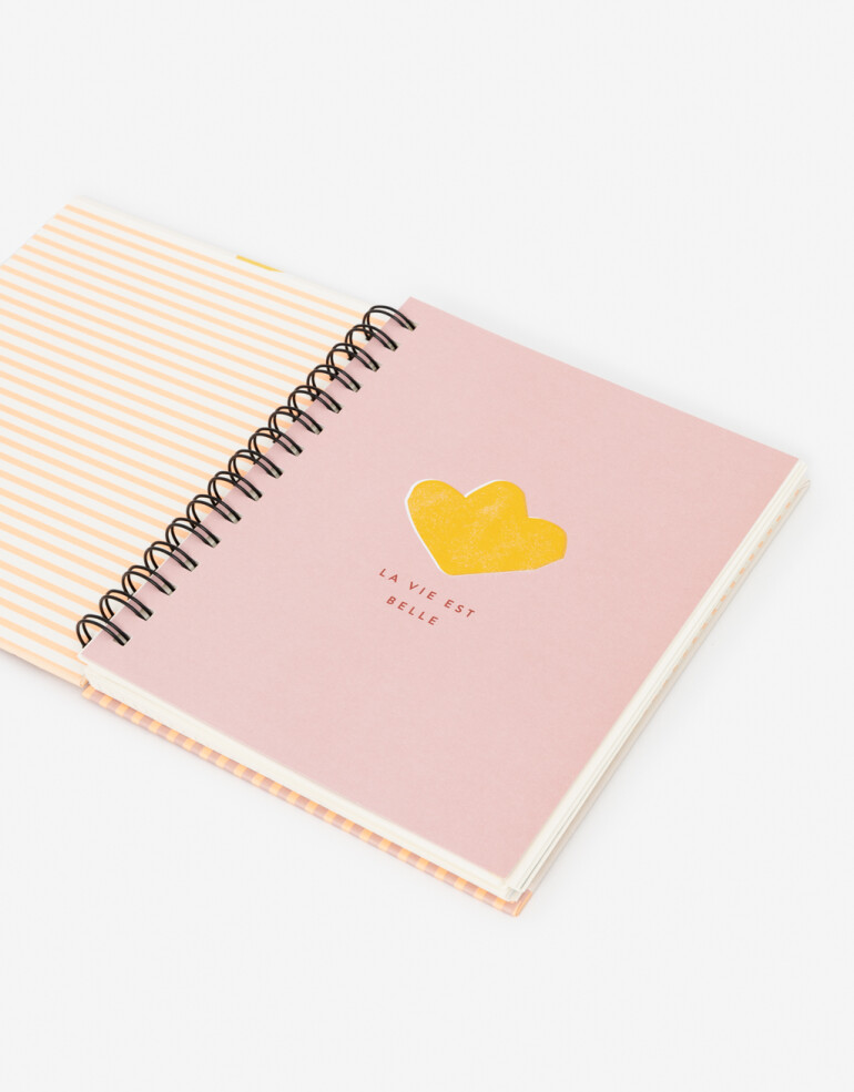 Anotadores Cuadernos y Memos Cuaderno Estampado Just Be Yourself - Combinacion Multicolor