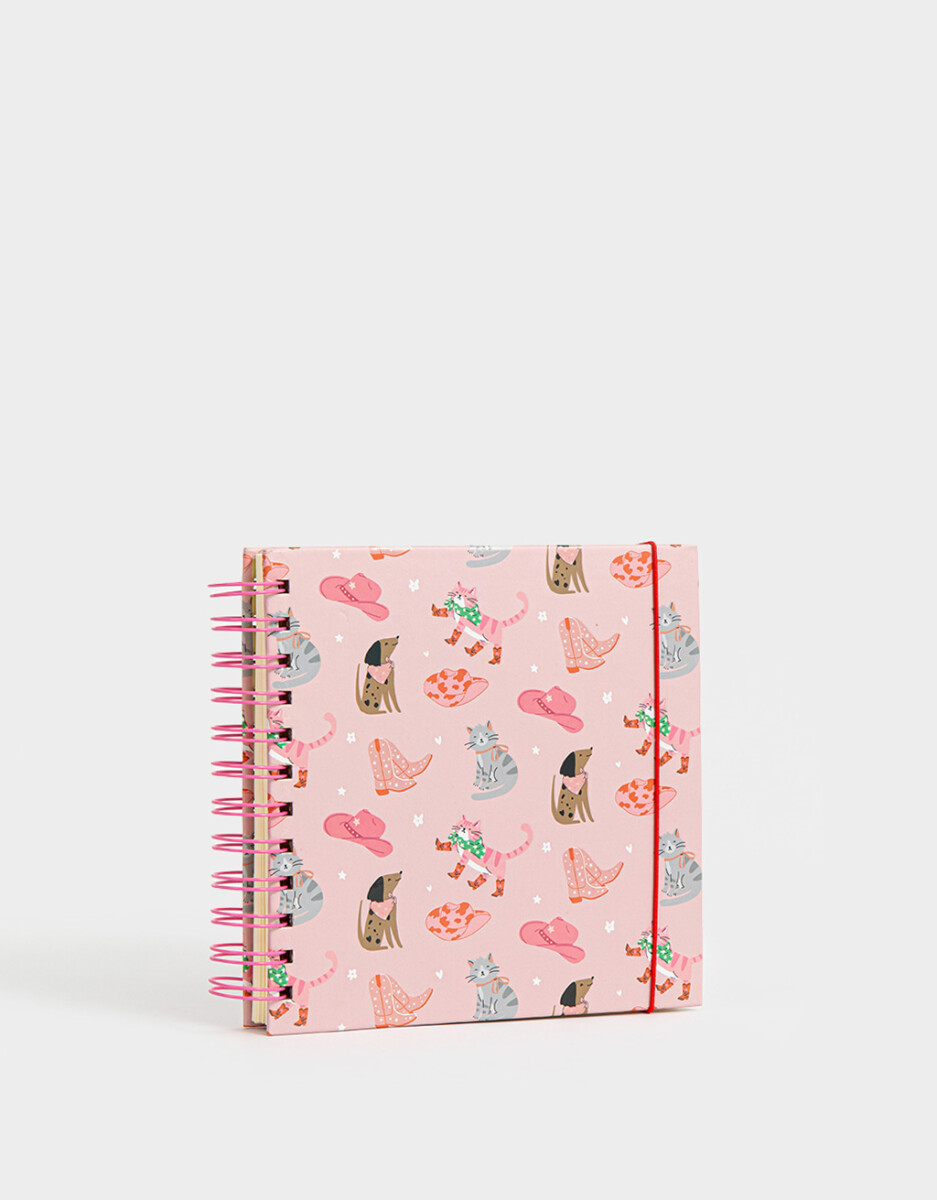 Cuaderno Cuadrado "countryside" 