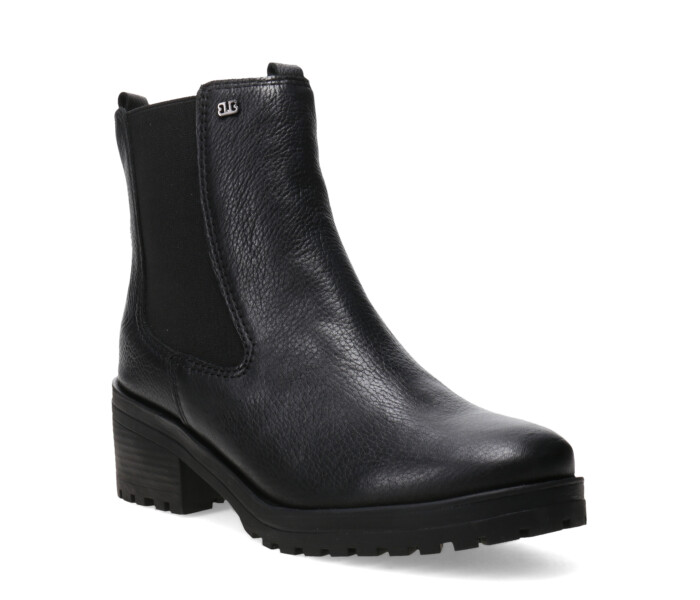 Bota de Mujer Bottero Caña Media Negro