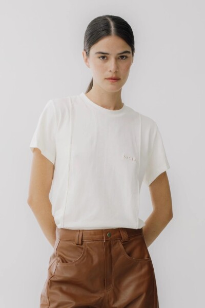 TSHIRT SHORT FW24 Blanco