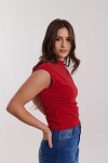 REMERA REBECA ROJO