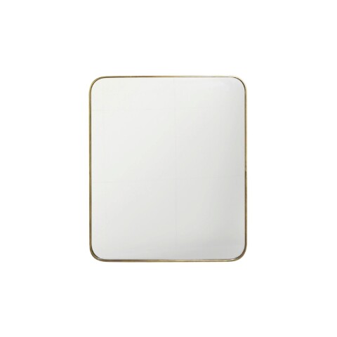 ESPEJO METAL 51x61CM REDONDEADO DORADO ESPEJO METAL 51x61CM REDONDEADO DORADO