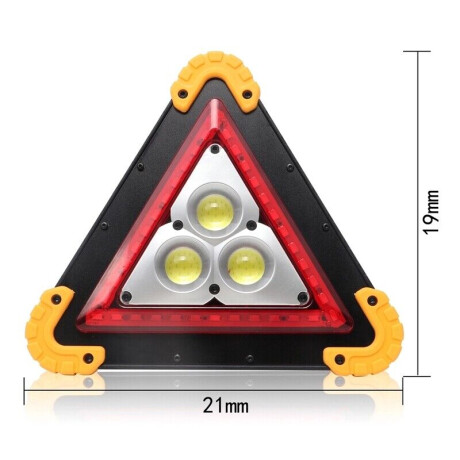 SEÑALIZACION - BALIZA TRIANGULO LED C/ SOPORTE - SEÑALIZACION - BALIZA TRIANGULO LED C/ SOPORTE -