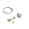 ARANDELA SEPARADORA DE TAPA DE CILINDROS FUSCA 1600 0.8MM Arandela Separadora De Tapa De Cilindros Fusca 1600 0.8mm