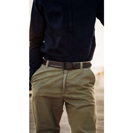 Cinto Augusto Chocolate 110 Cm