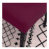 Funda Cubre Sillas Universal Comedor Elastizada Lavable X6 Variante Color Rojo Oscuro 1