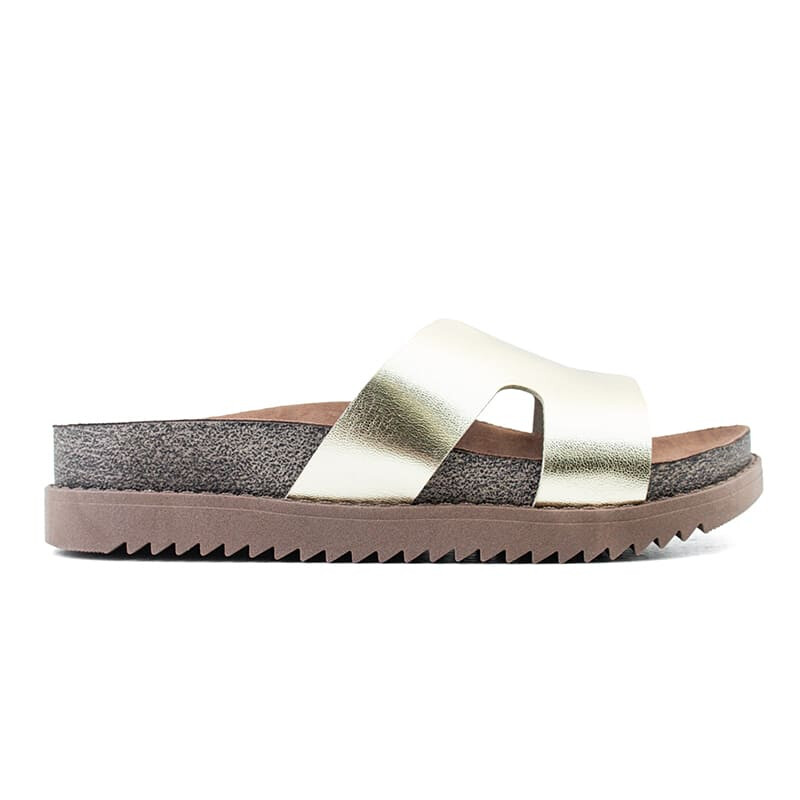 Sandalias Moleca de Mujer - 5500.100-14710 Dorado