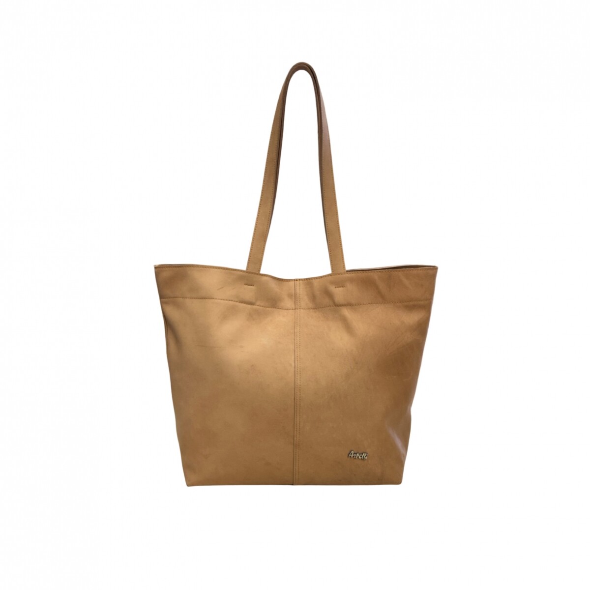 Tote Bag Mona cuero vacuno - Whisky 