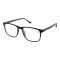 Lentes de vista Colecao P1 Rectangular Negro/Mate