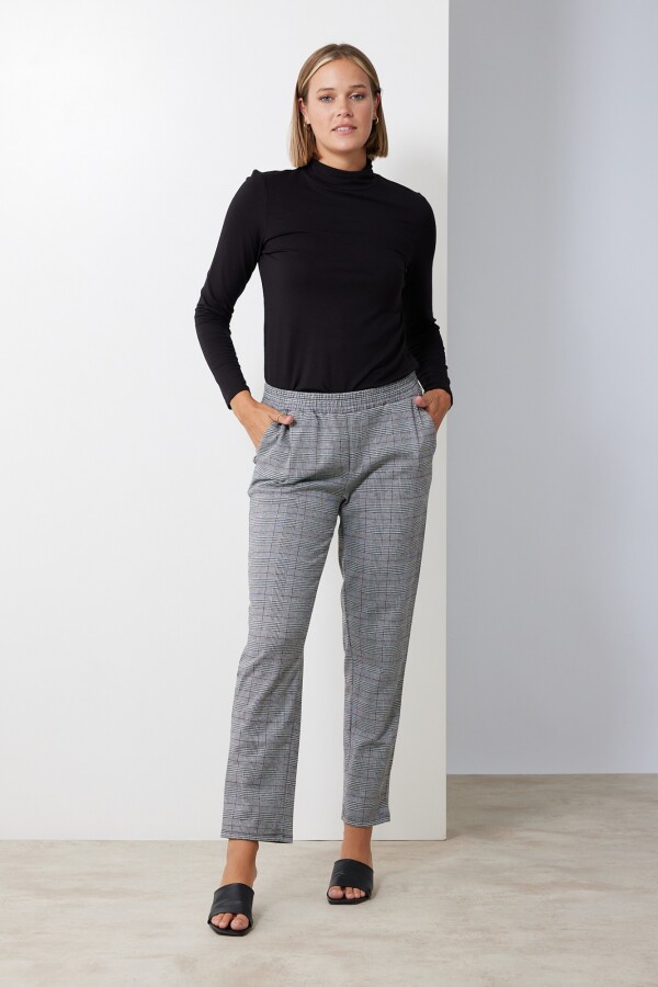 Pantalon Gales NEGRO/BLANCO