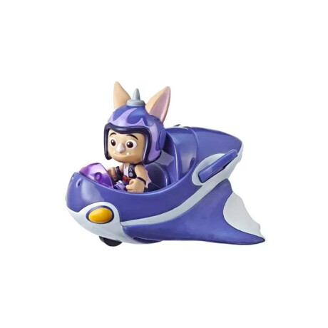 Top Wing Personaje Con Vehículo Daddy Mcbat