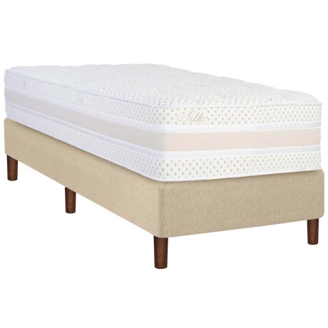 SOMMIER 1 PLAZA RESORTES POCKET DENSIDAD SIMPHONY