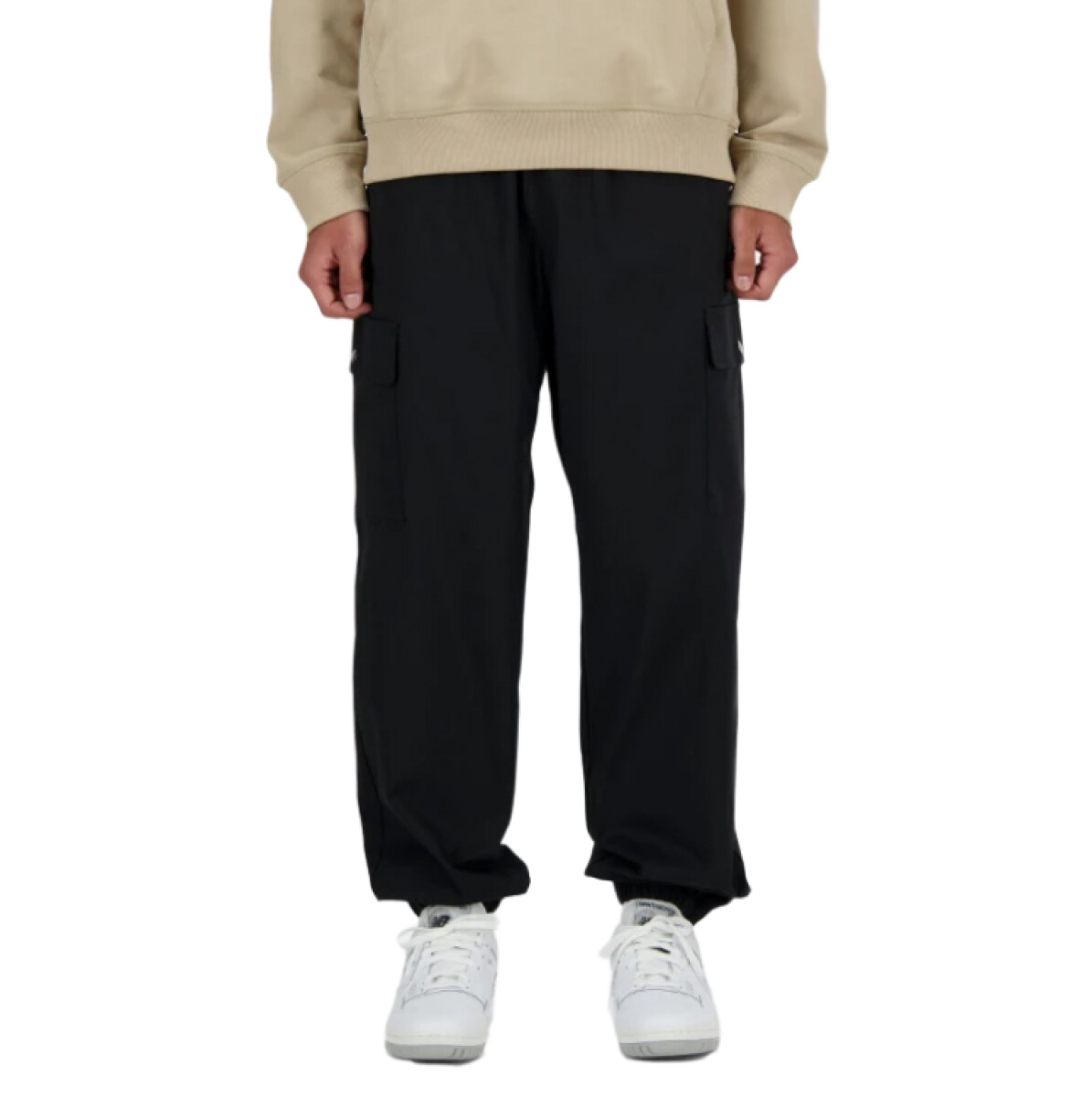 Pantalon New Balance Twill Cargo Jogger - Negro 