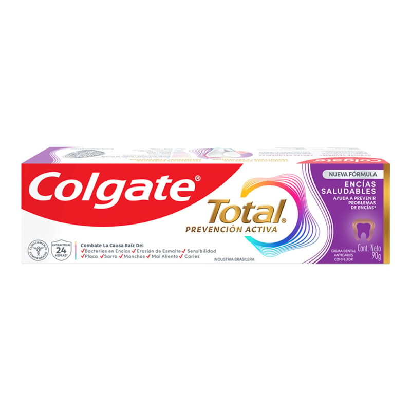 Pasta de Dientes Colgate Total 12 Encías Reforzadas 90 g Pasta de Dientes Colgate Total 12 Encías Reforzadas 90 g