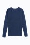 Sweater manga ranglán AZUL