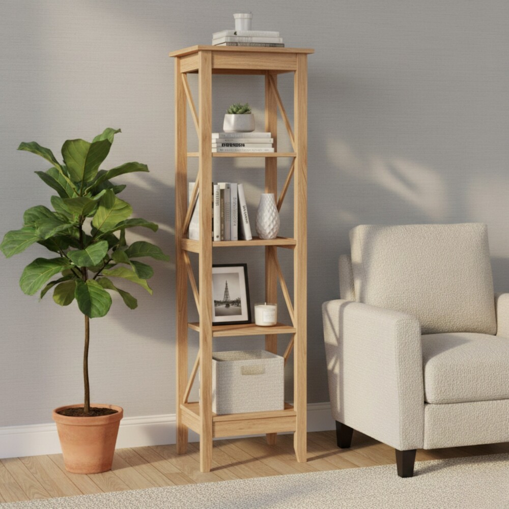 Biblioteca - Estantería - Linea Open - Rustico Hogar Natural