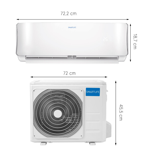 Aire Acondicionado Smartlife Sl-acfc09m32 AIRE ACONDICIONADO SMARTLIFE 9000BTU ACF