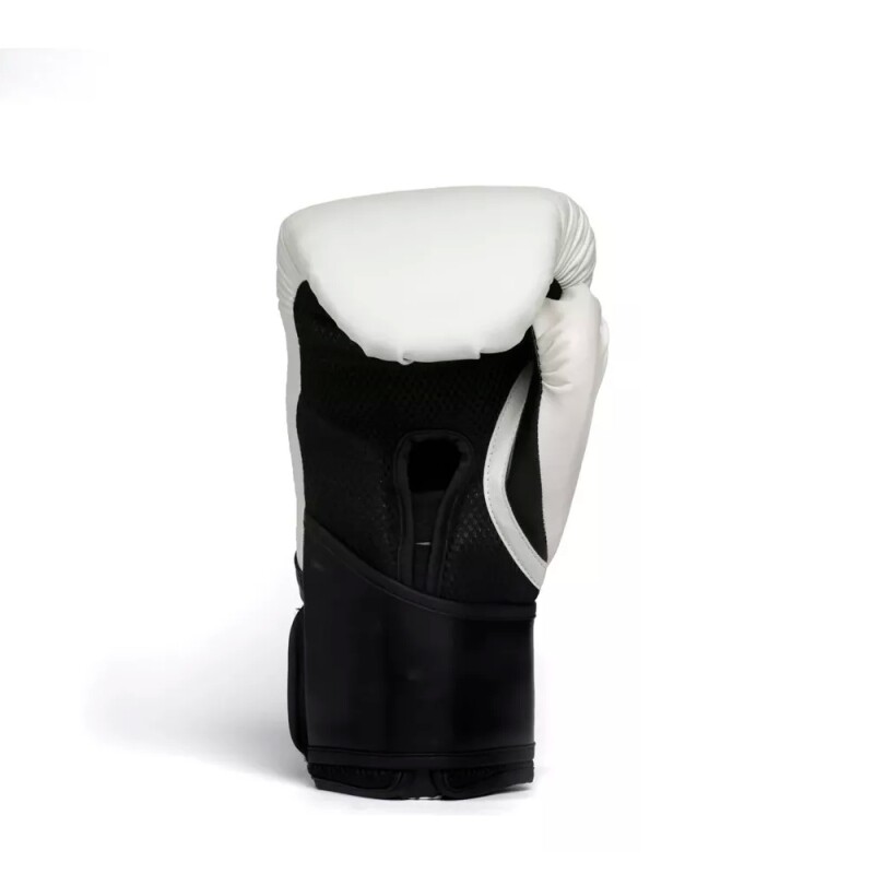 Guantes de Boxeo Elite 2 Negro Everlast Blanco