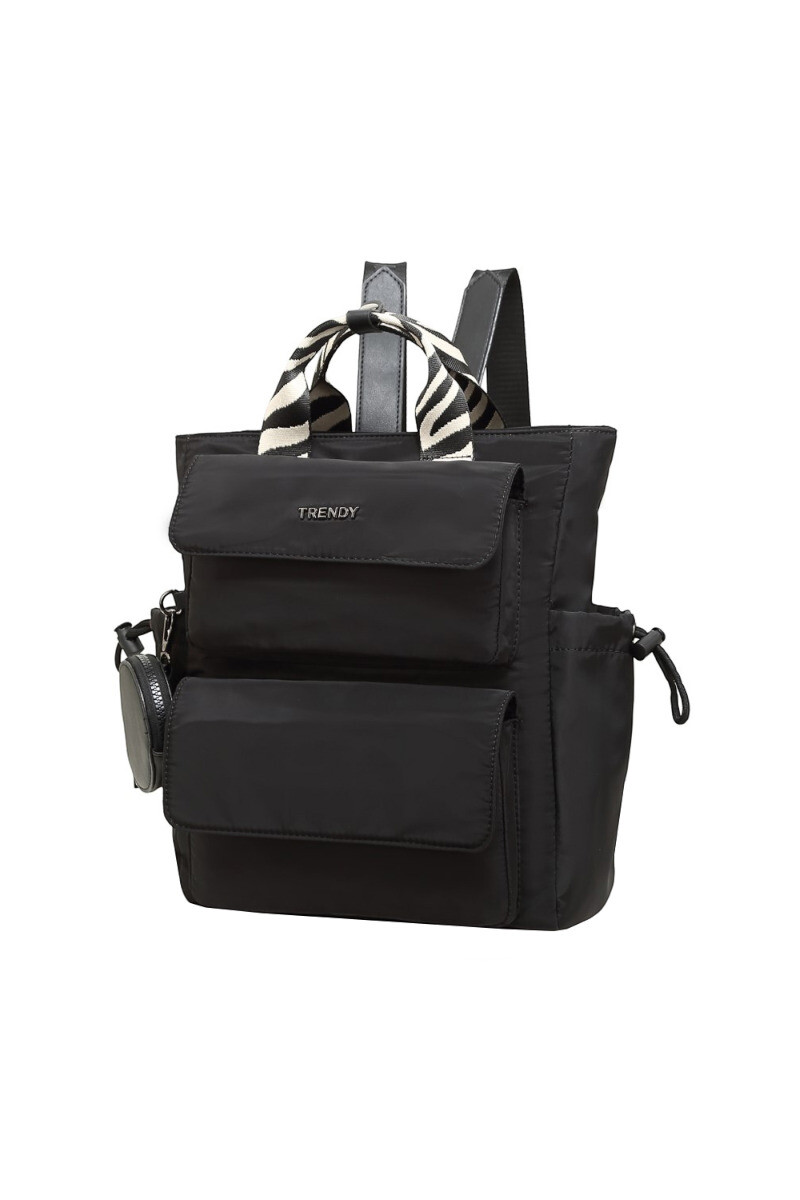 Mochila Moda Trendy - Negro 