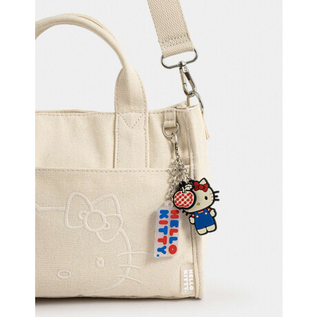 Cartera City ''hello Kitty'' Gris Claro