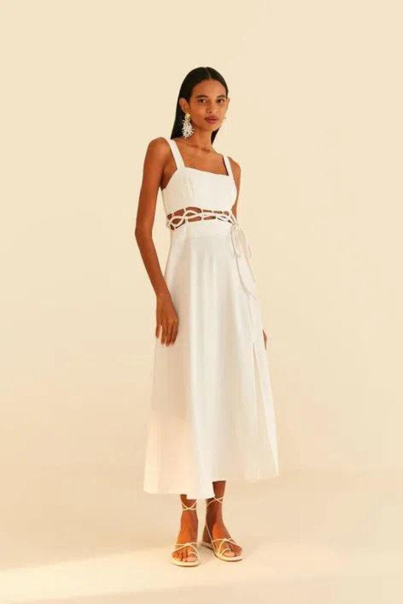 Vestido blanca farm hotsell