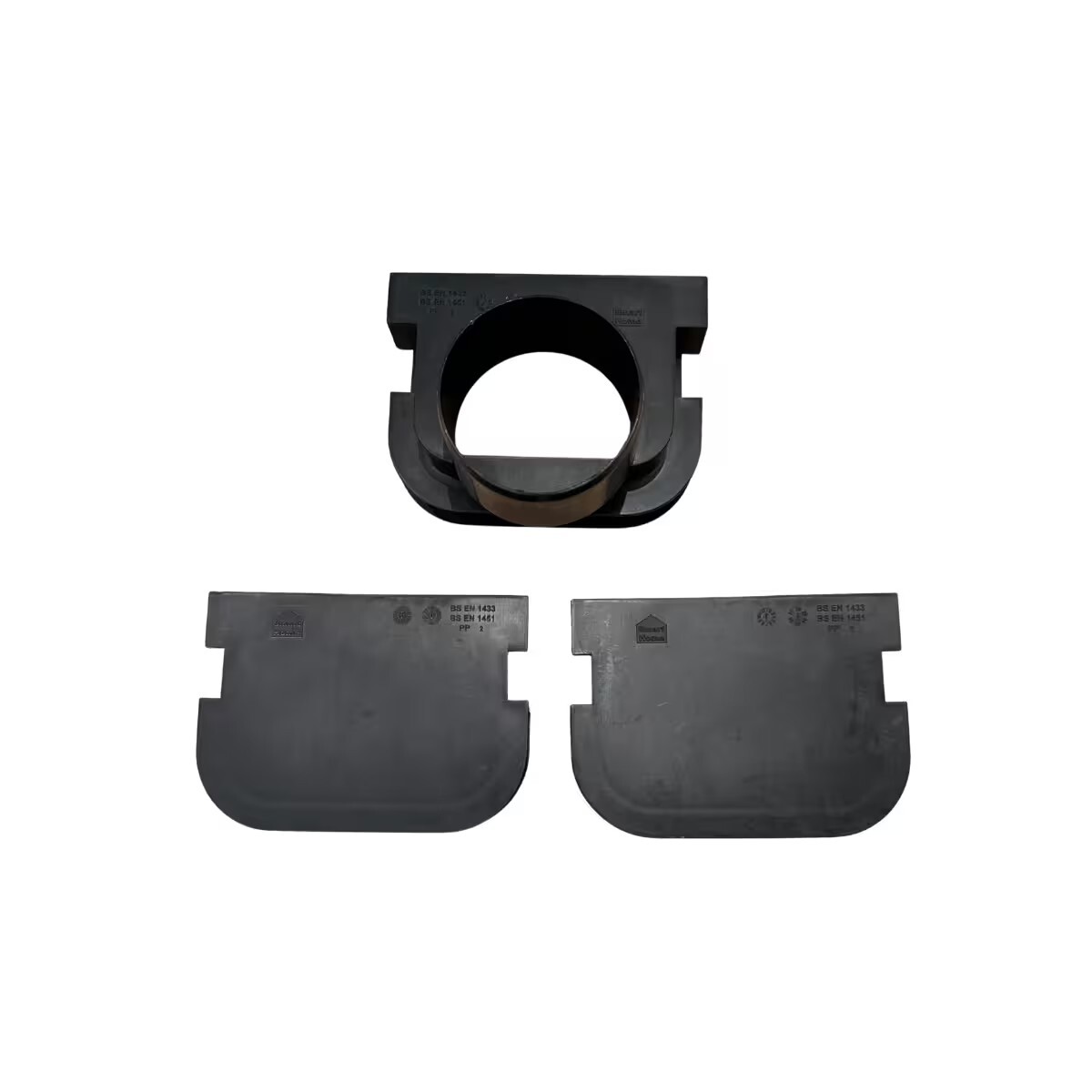 Desagüe H Para Canaleta 75mmx12cm Smart Home 