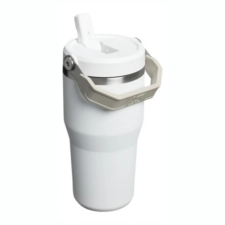 VASO STANLEY 20OZ FLIP STRAW TUMBLER Vaso Térmico STANLEY Flip Straw Capacidad 591Ml Con Sorbete Plegable - Frost