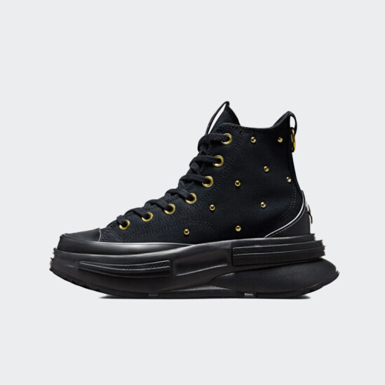 Championes Converse Run Star CX Plataform Star Studded Negro