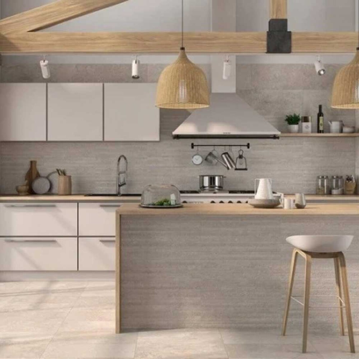 Porcelanato Solange Cream Mat - 1.42m2 