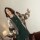 Sun Suede Dress Gamuza Verde Inglés