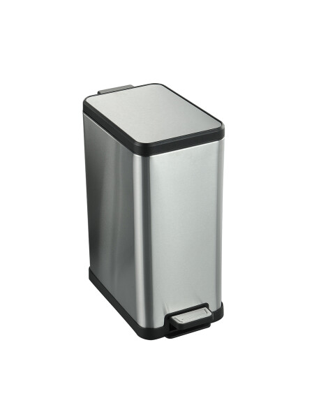 PAPELERA RECTANGULAR 18L C/PEDAL ACERO INOX MATE PAPELERA RECTANGULAR 18L C/PEDAL ACERO INOX MATE