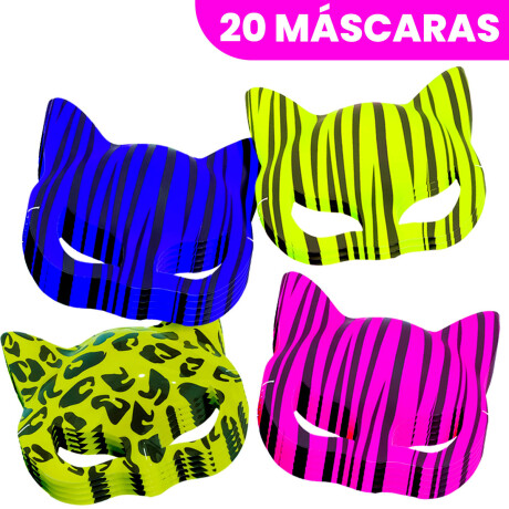 Set Cotillón N2 Luminoso Led 50pcs P/ Fiestas Eventos Cot001002