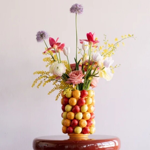 JARRON FRUIT PARADE ROJO - -