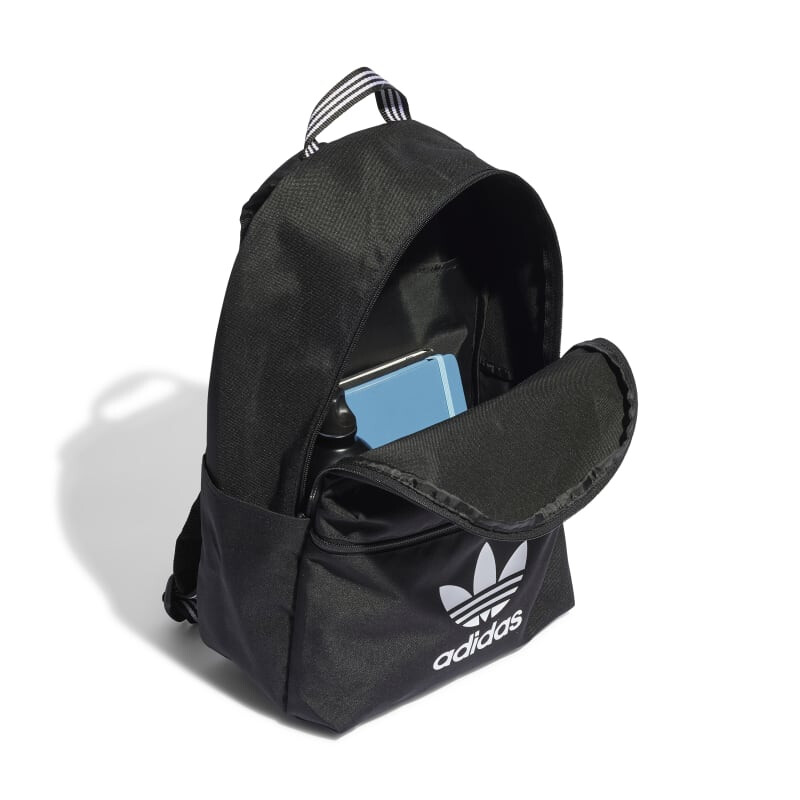 Mochila Adidas Original Adicolor - IJ0761 Negro-blanco