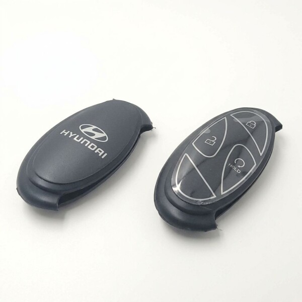 Llavero Para Hyundai Creta - Tucson - Kona Color Negro Llavero Para Hyundai Creta - Tucson - Kona Color Negro