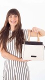 CARTERA LOS ANGELES CRUDO NEGRO Y NUEZ