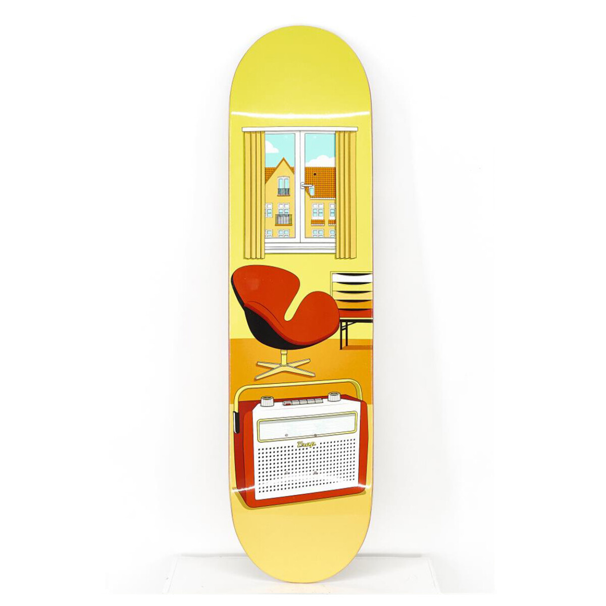 Deck Trap Pedersen Amarillo 8.5" (Sólo tabla - Lija incluída) 