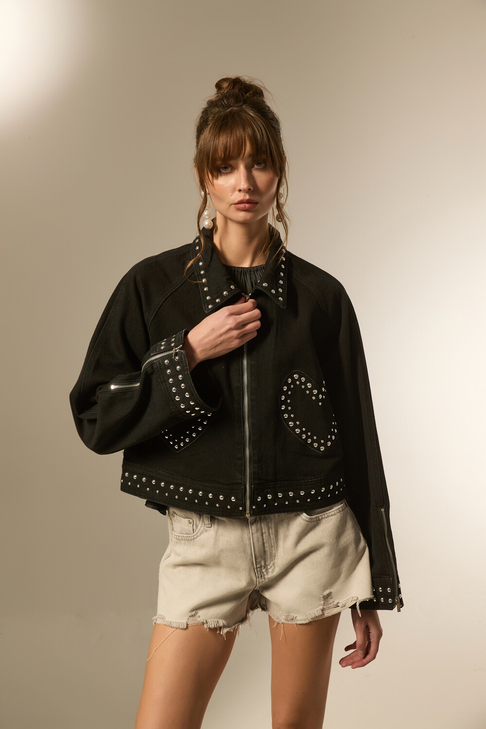 Campera Nixi Negro